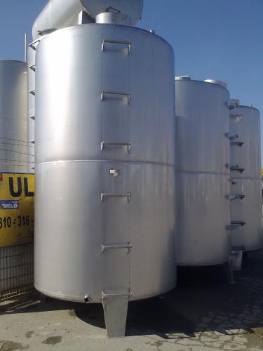 Paslanmaz su Tankı- Meyve Suyu Depolama Tankları 10,000 litre