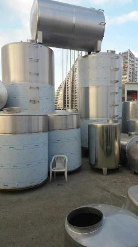 Paslanmaz Asit Depolama Deterjan Kimya Tankları 
